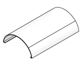  60 MM 0610 LED TOP COVER - 60 MM 0610 LED ÜST KAPAK