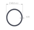 40 MM PVC PİPE - PVC 40 MM BORU
